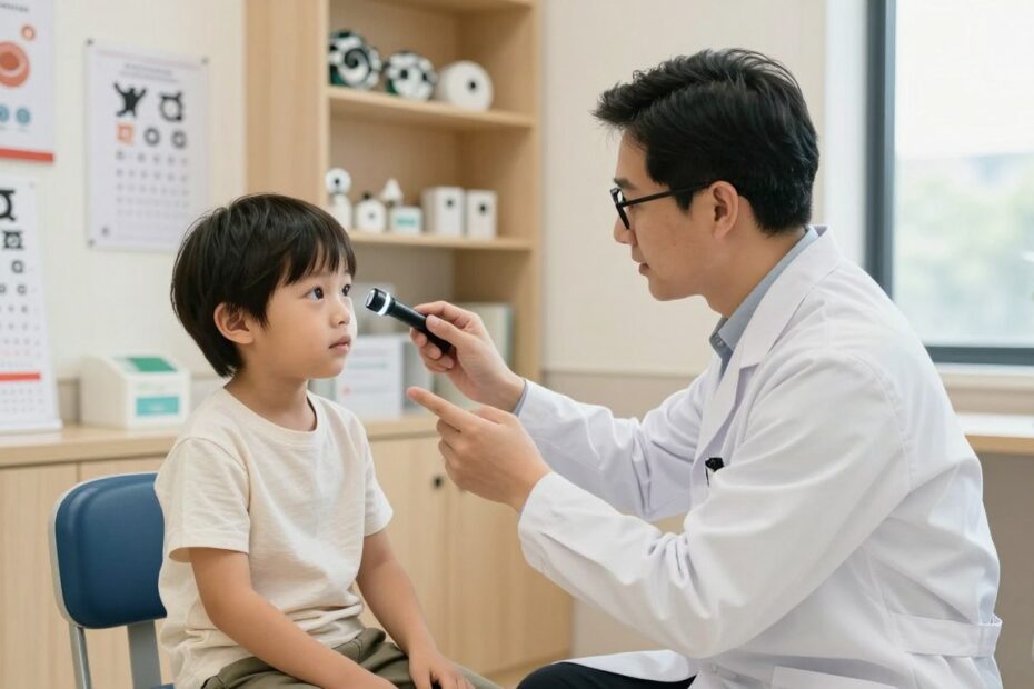 Badanie wzroku u dzieci