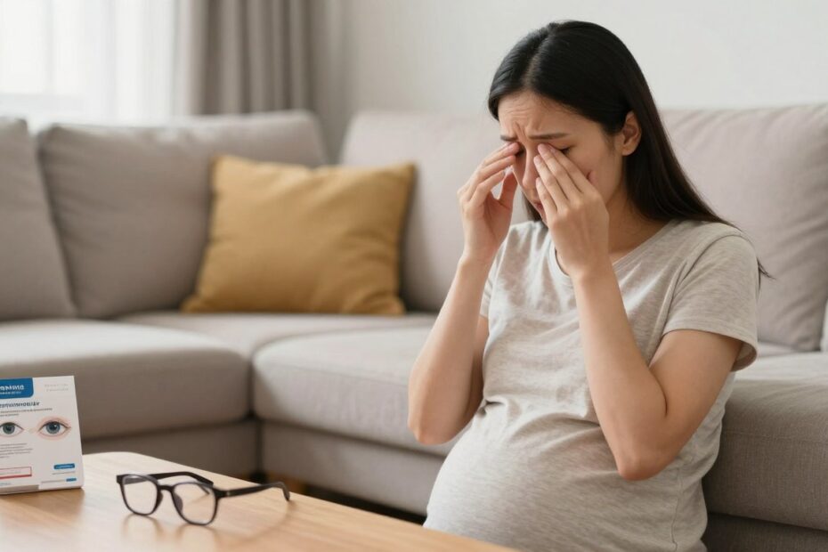 Pogorszenie wzroku w ciąży