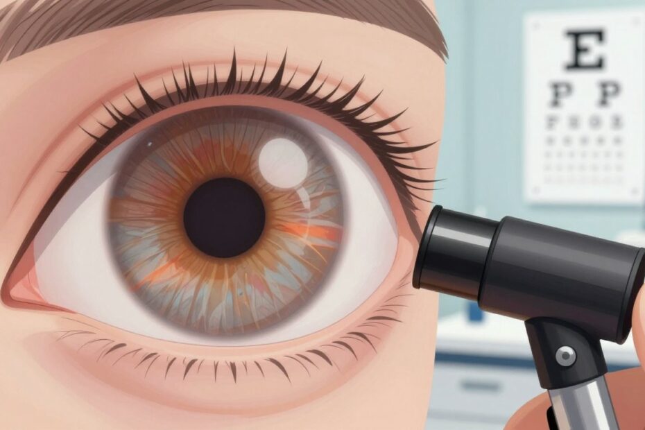 Pogorszenie wzroku w jednym oku