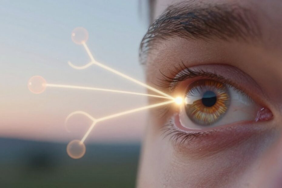 Serotonina a wzrok