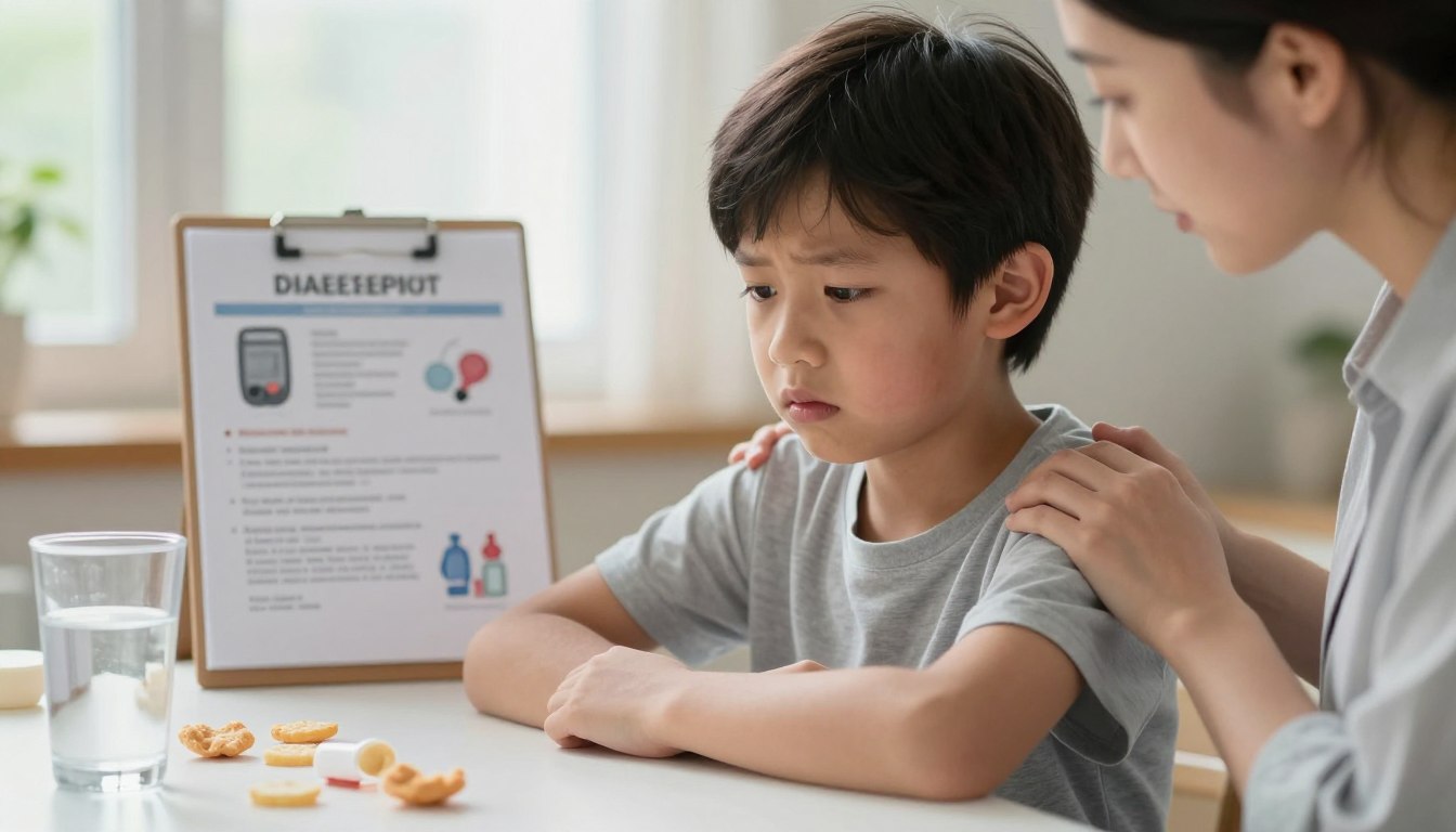 Cukrzyca u dziecka objawy