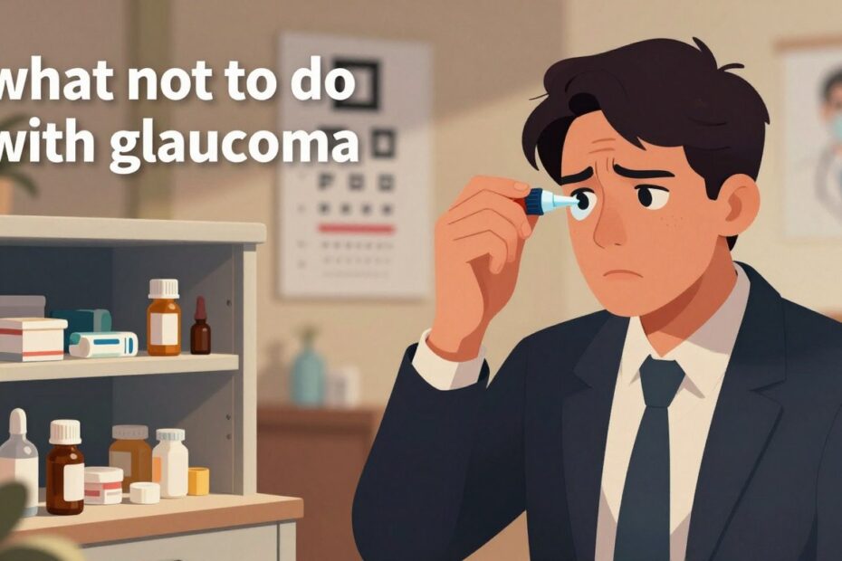 Jaskra czego nie wolno robić