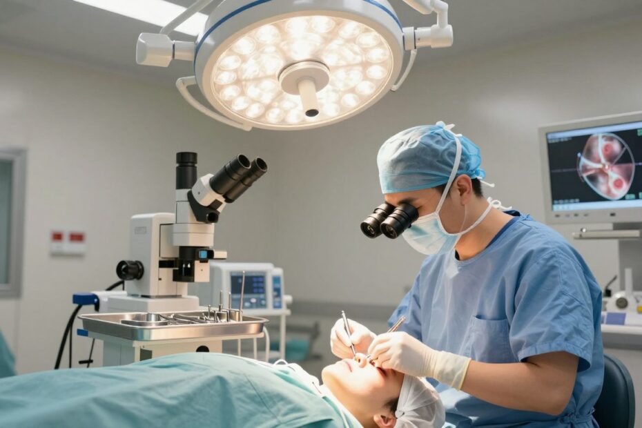 Na czym polega operacja zaćmy