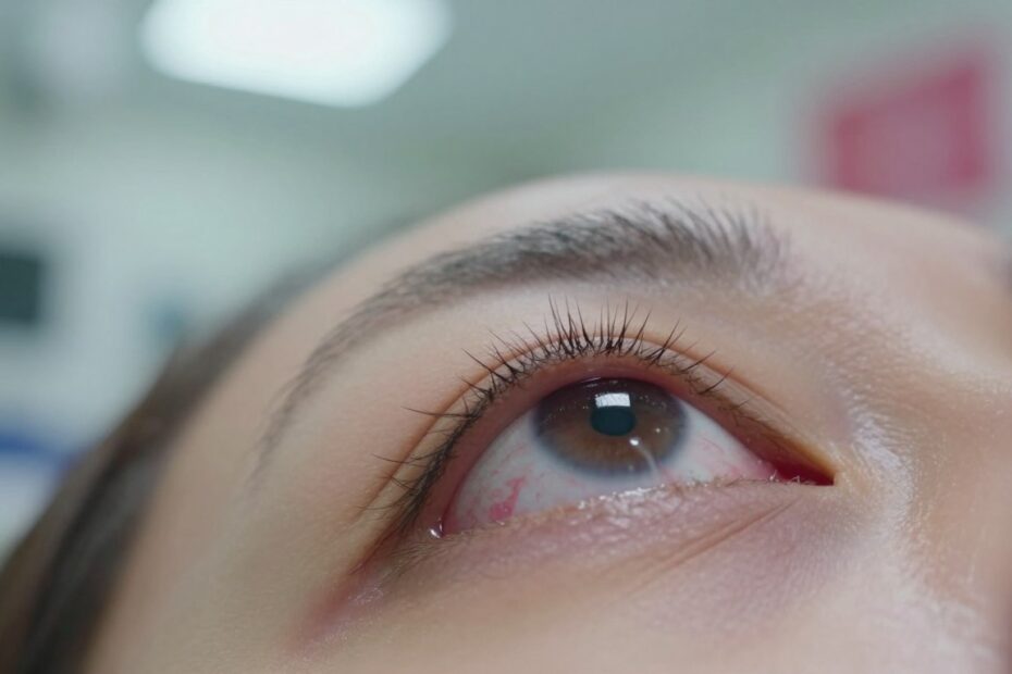 Po operacji zaćmy coś przeszkadza w oku