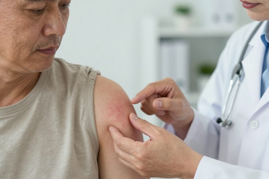 Zapalenie skóry – cukrzyca, objawy skórne