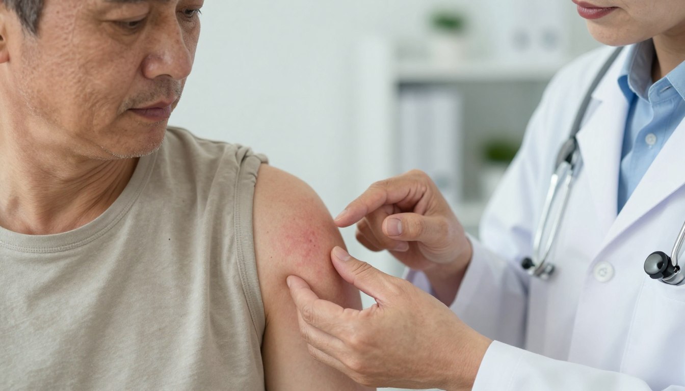 Zapalenie skóry – cukrzyca, objawy skórne